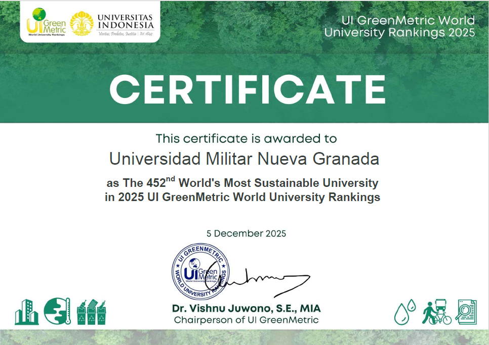 Certificado Green Metric